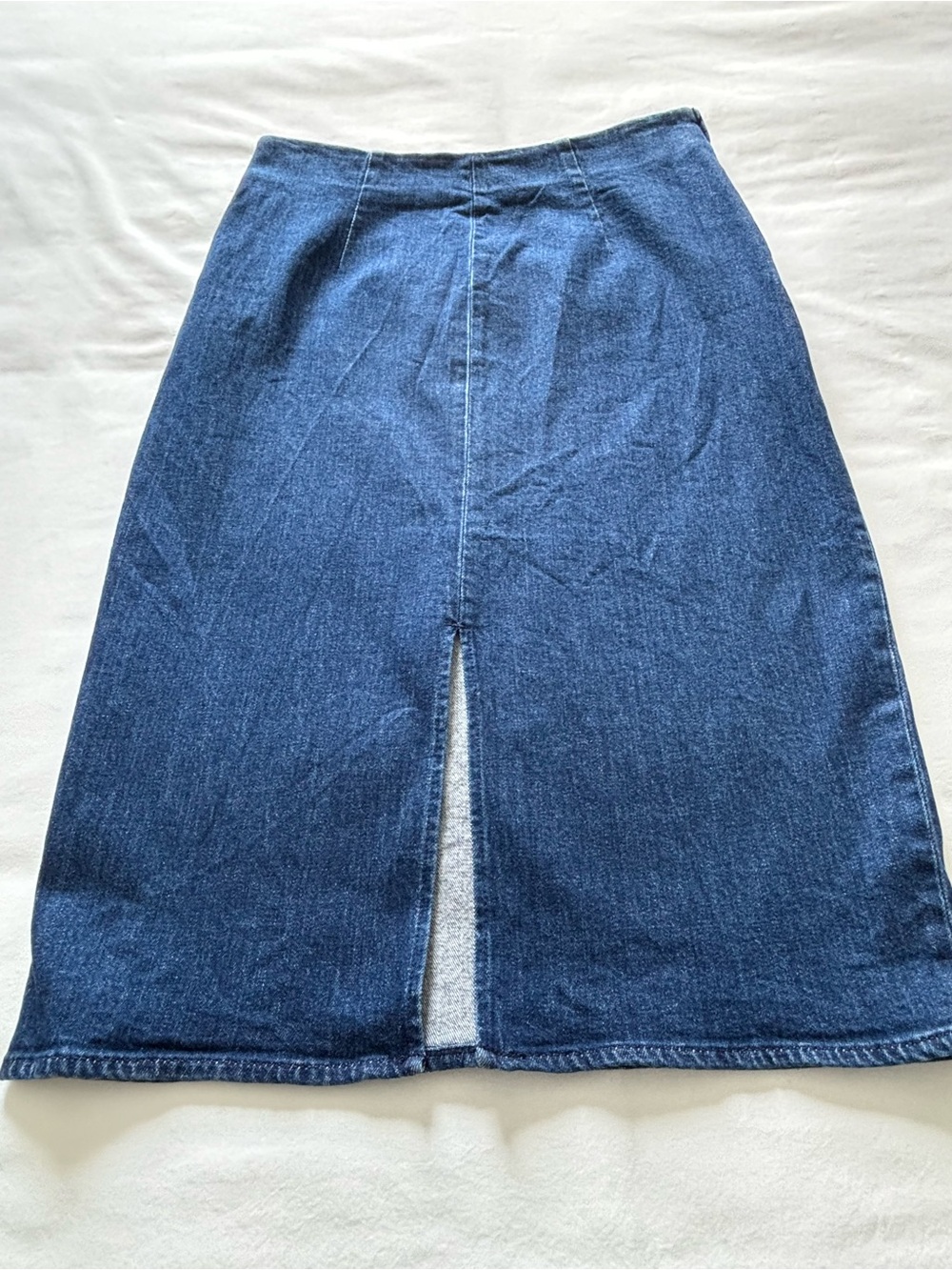 NWOT! J.Crew Denim Pencil Skirt